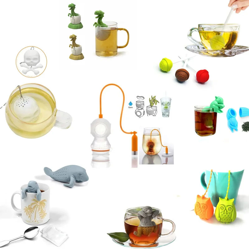 Tea Infuser Silicone Tea Strai - Tea Strainer Mesh recension och pris