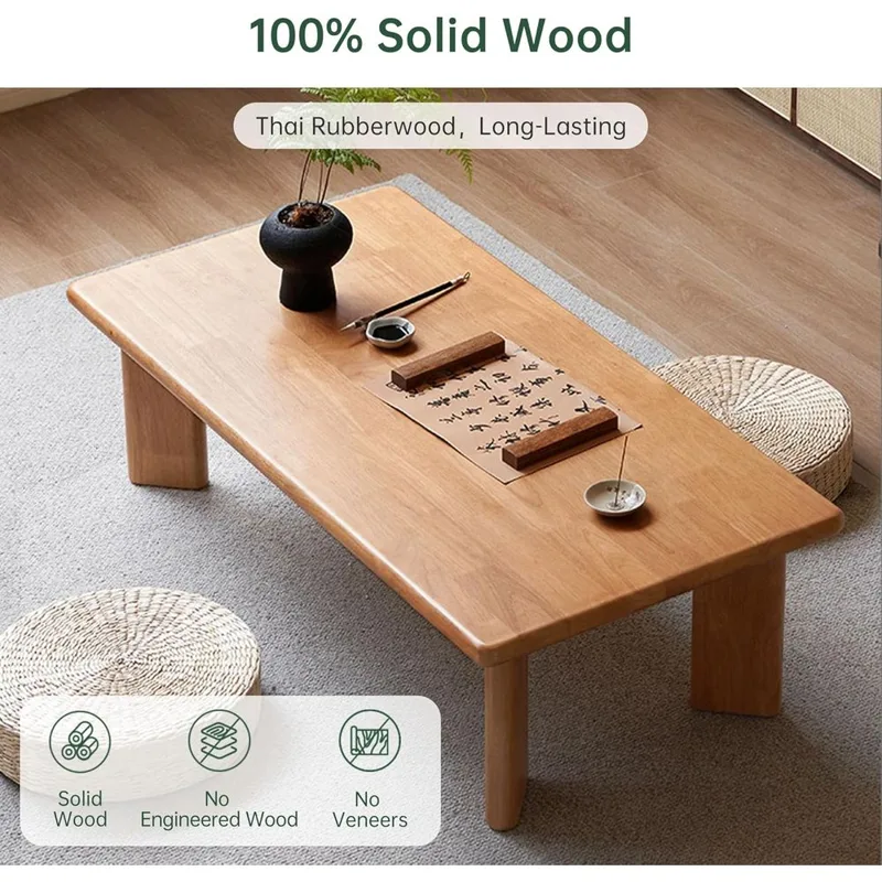 Japanese-Style Solid Wood Tata - Coffee Tea Or recension och pris