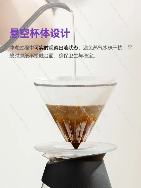 V60 Coffee Filter Cup Pour Ove - Coffee Dripper V60 recension och pris