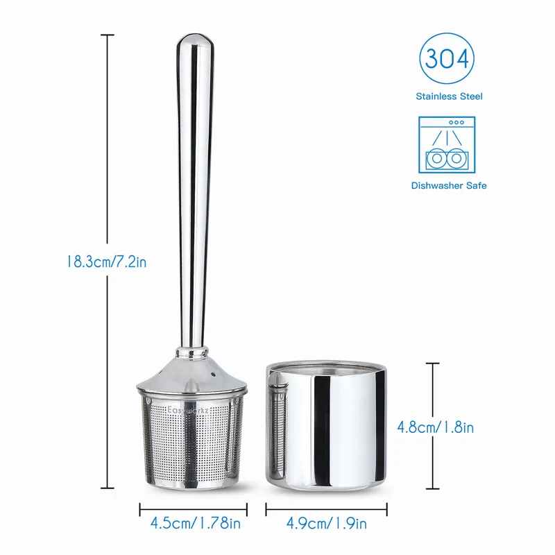 Easyworkz Stainless Steel Tea  - Tea Strainer Mesh recension och pris
