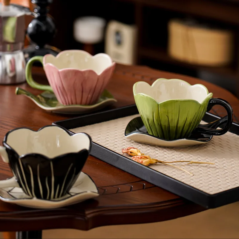 Irregular Hand-painted Coffee  - Coffee Tea Set recension och pris