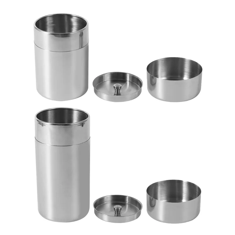 Stainless Steel Tea Leaf Tins  - Coffee Tea Sugar Set recension och pris