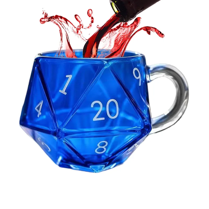 Tea Mug Polyhedral Dice Water  - Coffee Tea Break recension och pris