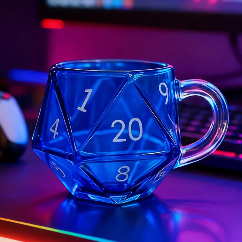 Tea Mug Polyhedral Dice Water  - Coffee Tea Break recension och pris