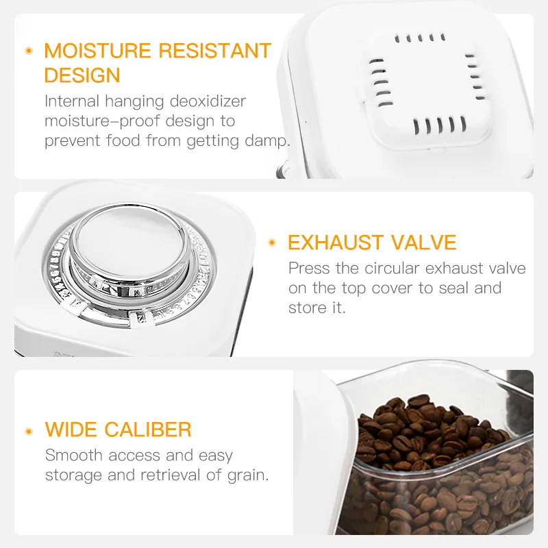 AliKisscafe Coffee Bean Storag - Coffee Tea Jars recension och pris