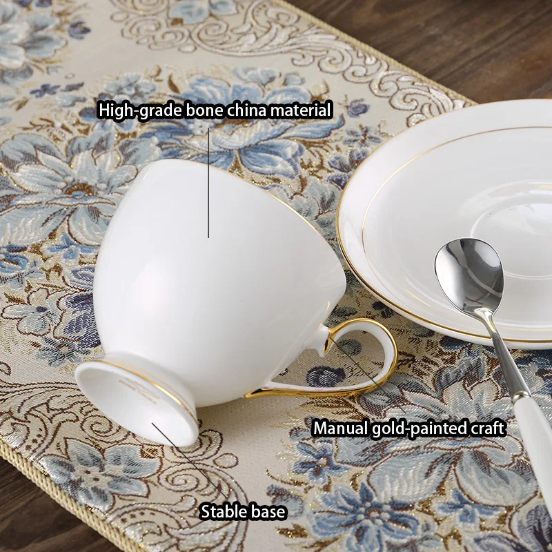 Grace Bone China Coffee Set Wh - Coffee Tea Sugar Set recension och pris