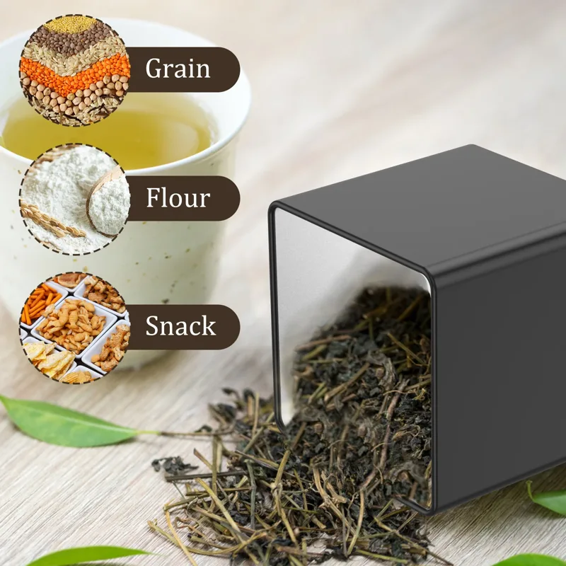 3Pcs Set 500ml Tea Sugar Coffe - Coffee Tea And Sugar Canister Set recension och pris