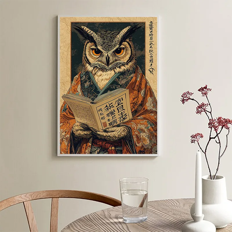 Retro Japanese Frog Drink Coff - Coffee Tea Poster recension och pris