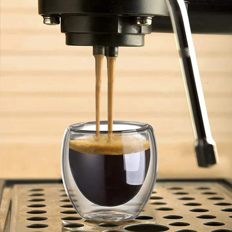 Double Walled Glass Coffee Mug - Coffee Tea Sugar Set recension och pris