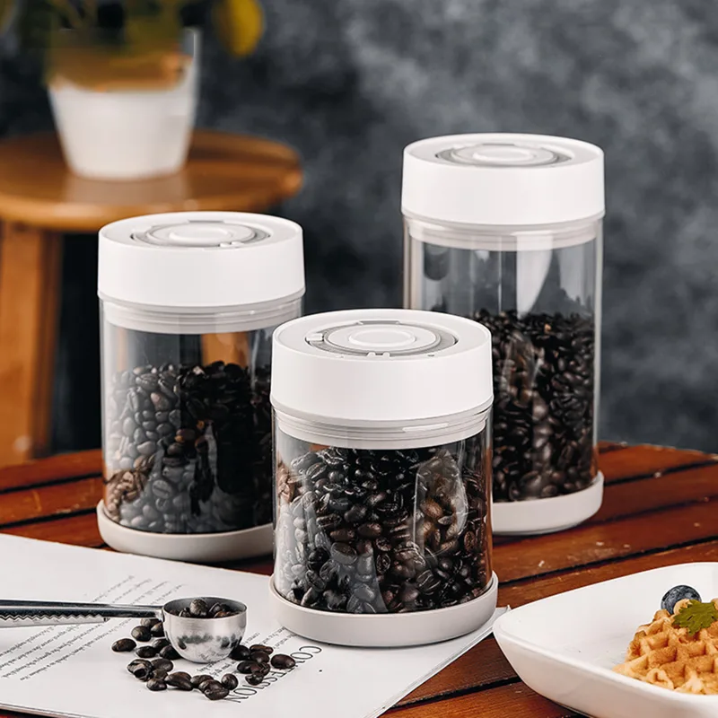 Kitchen Moisture-proof Glass C - Coffee Tea Jars recension och pris