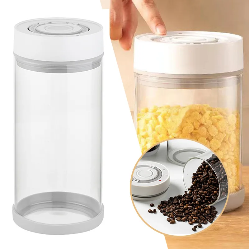 Kitchen Moisture-proof Glass C - Coffee Tea Jars recension och pris
