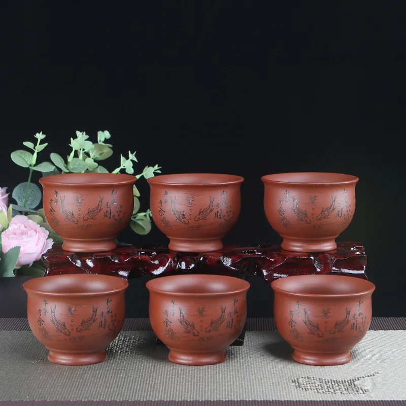 Chinese Yixing Purple Clay Tea - Coffee Tea Sugar Set recension och pris
