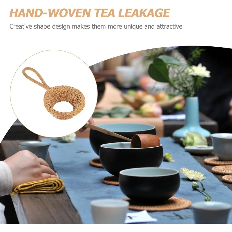 Rattan Tea Strainer Handmade T - Tea Strainer Mesh recension och pris