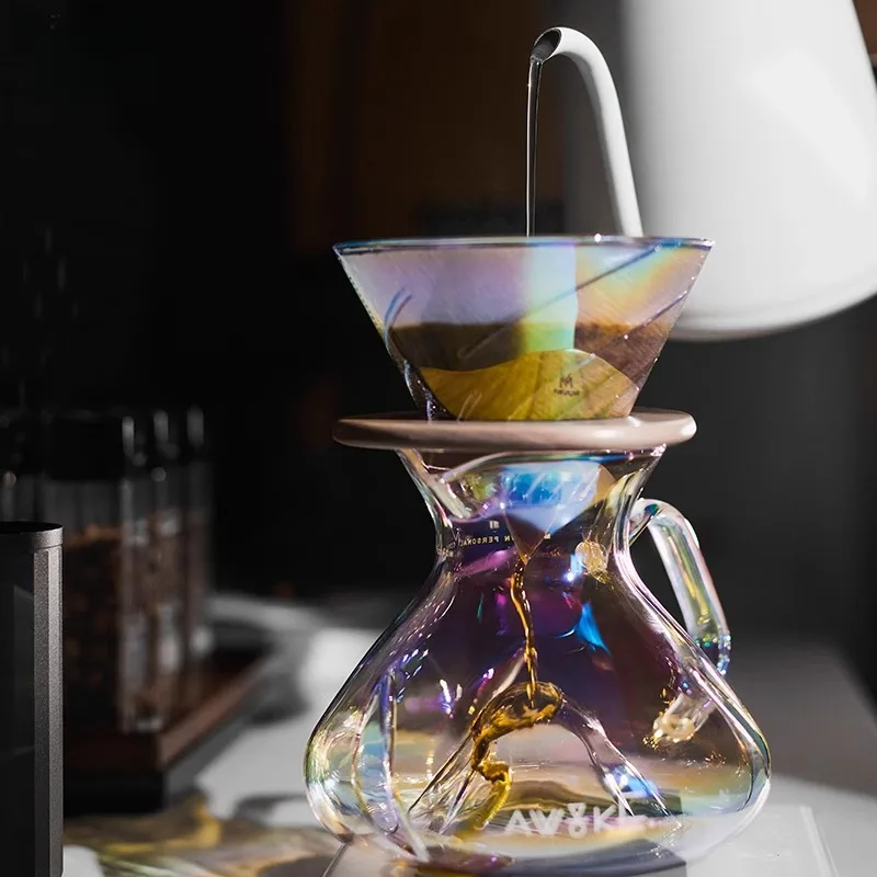 Pour Over Coffee Maker Glass C - Coffee Dripper V60 recension och pris