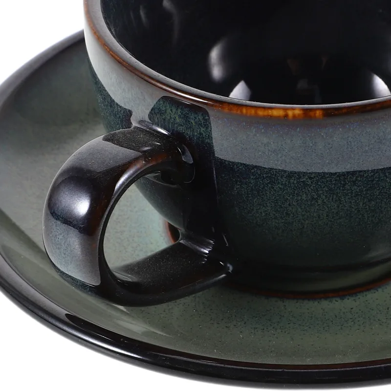 1Set Elegant Ceramic Coffee Cu - Coffee Tea Set recension och pris