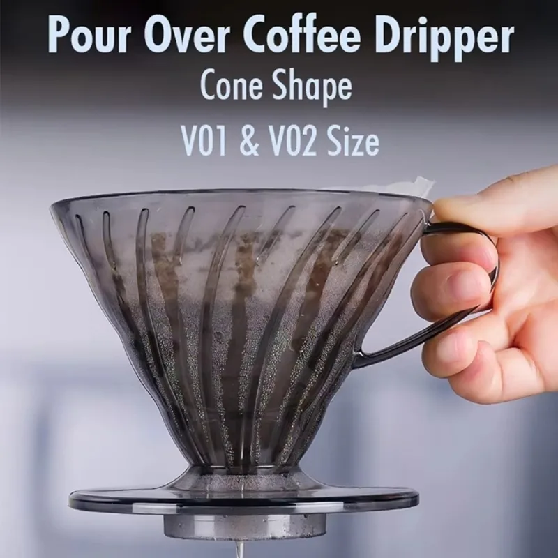 New Plastic Coffee Hand Drippe - Coffee Dripper V60 recension och pris
