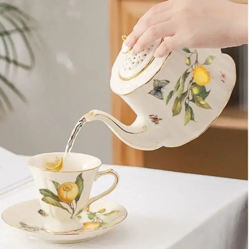 Lemon Cup Teapot Espresso Cups - Lemon Tea Coffee recension och pris