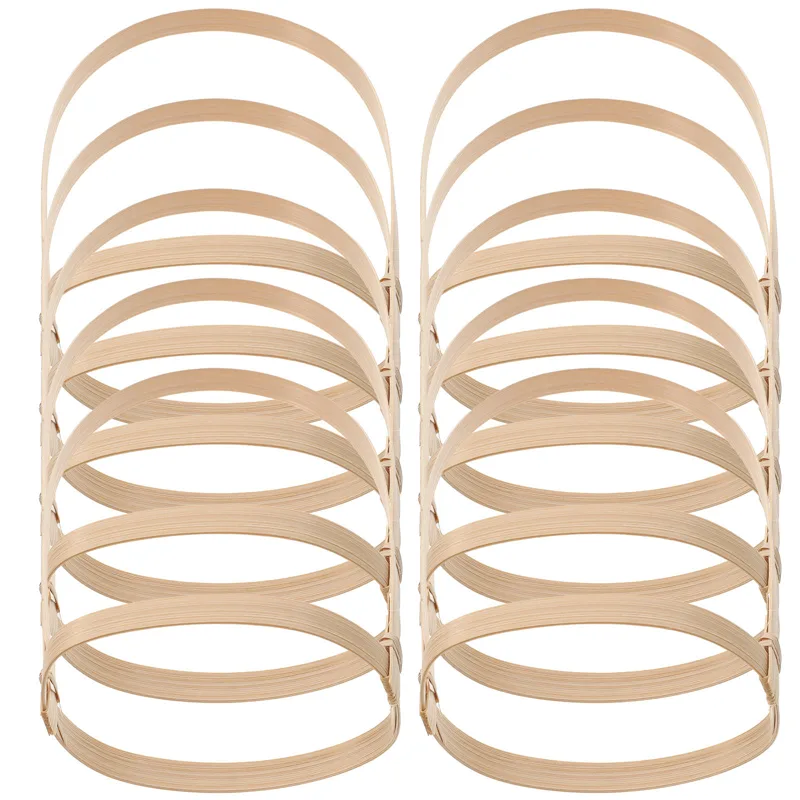 10Pcs Bamboo Drink Carrier Cof - Coffee Tea Holders recension och pris