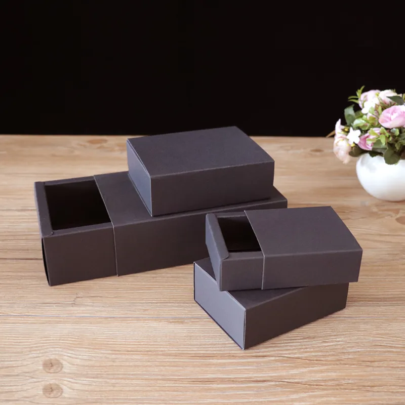20PCS 350gsm Drawer Kraft Blac - Coffee Tea House recension och pris