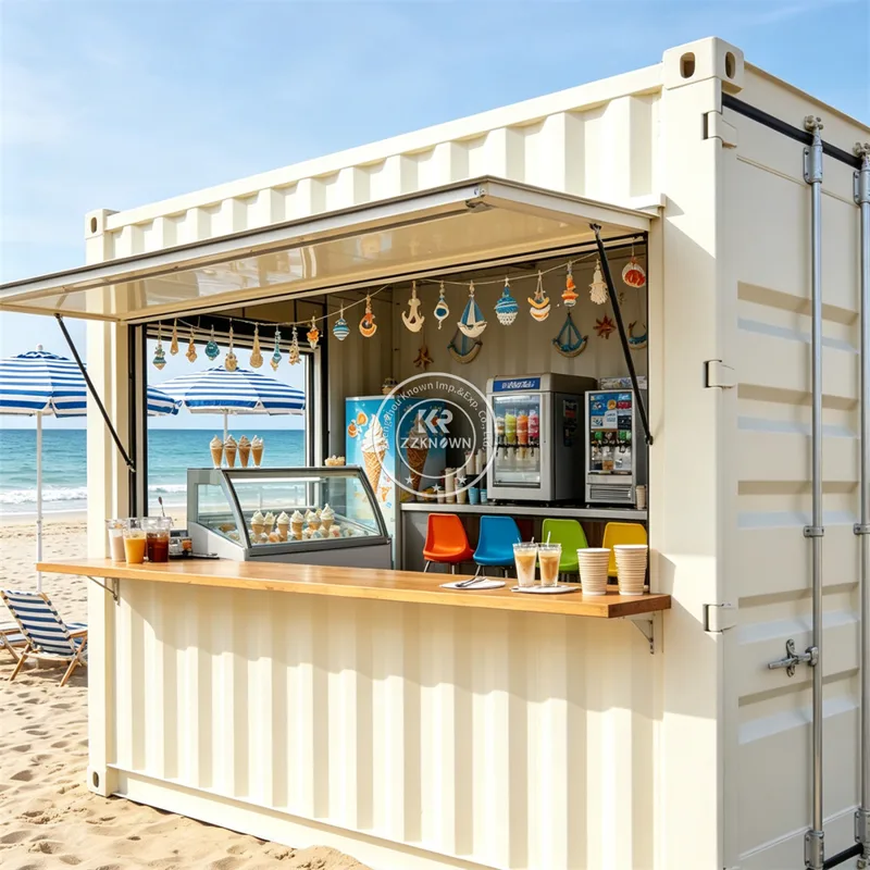 Outdoor Mobile Food Container  - Tea Coffee Set Up recension och pris