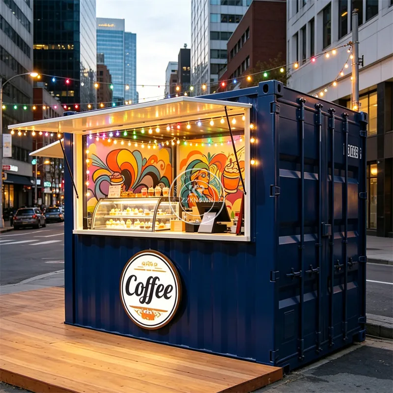 Outdoor Mobile Food Container  - Tea Coffee Set Up recension och pris