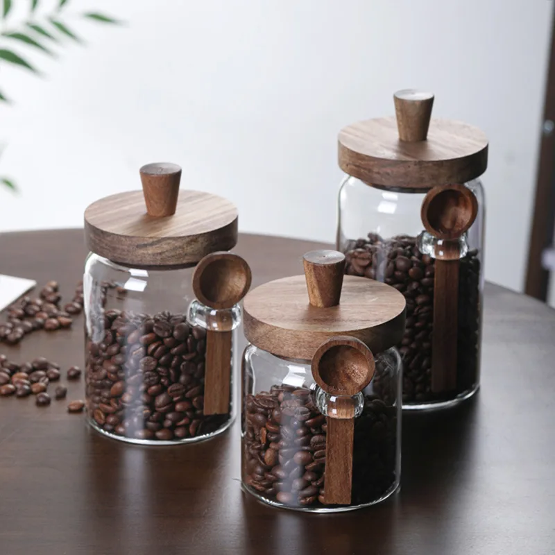3 Pack High Borosilicate Glass - Coffee Tea Jars recension och pris