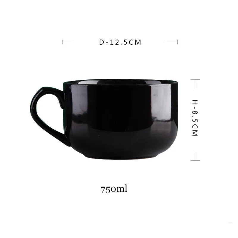 Large Capacity 700ml Ceramic C - Coffee Tea Friends recension och pris