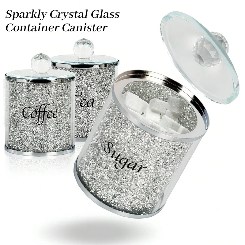 Coffee Sugar Tea Canister Set  - Coffee Tea Jars recension och pris