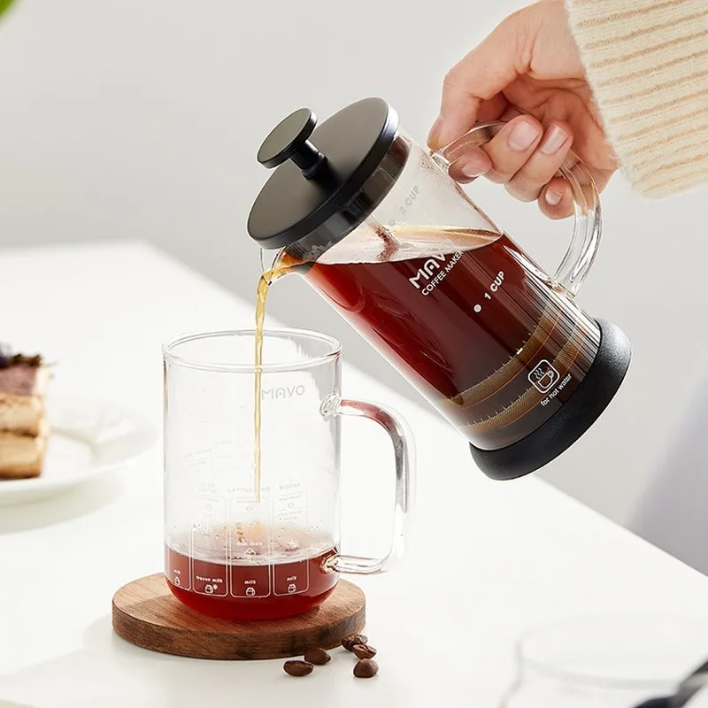 MAVO French Press Coffee Maker - Coffee Tea Maker recension och pris