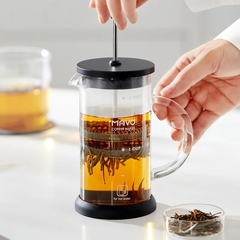 MAVO French Press Coffee Maker - Coffee Tea Maker recension och pris