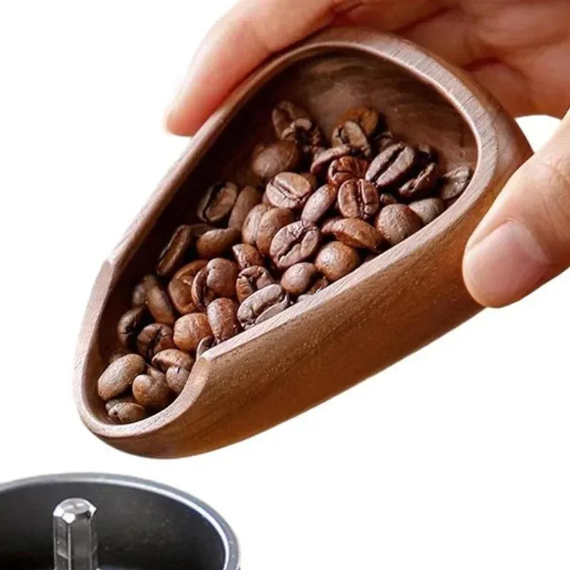 Natural Wood Coffee Bean Scale - Coffee Tea Set recension och pris