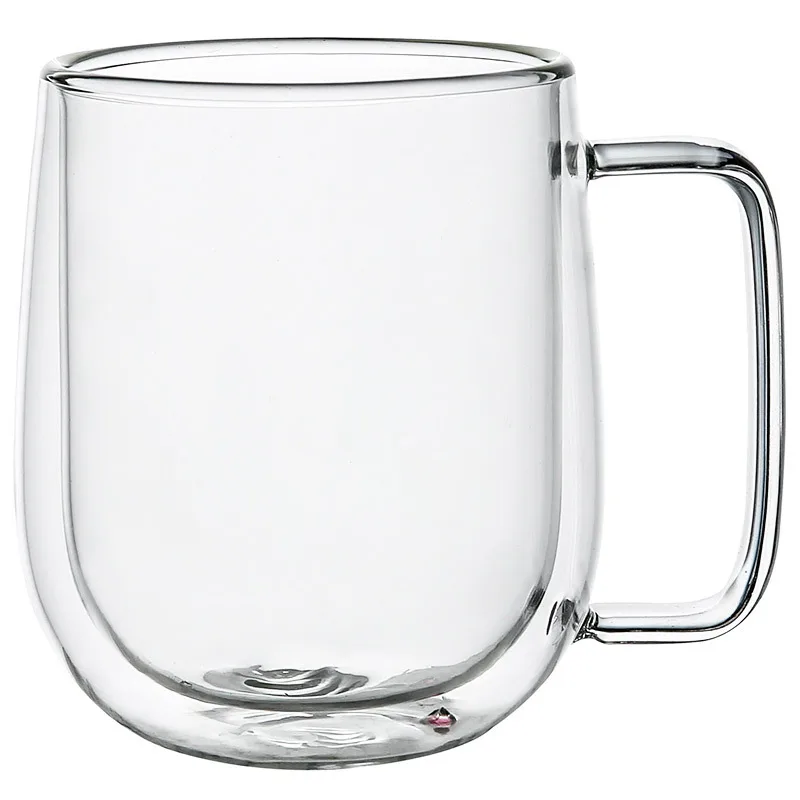 350ML Double Wall Glass Cup wi - Lemon Tea Coffee recension och pris