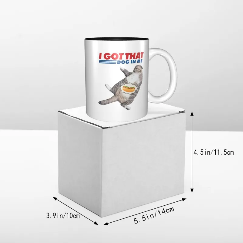 I Got That Dog In Me Mug Funny - Coffee Tea With Me recension och pris
