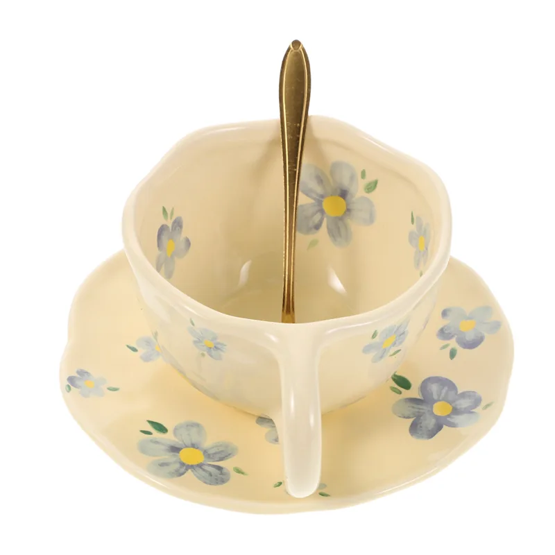 1Set Creative Ceramic Coffee C - Coffee Tea Break recension och pris