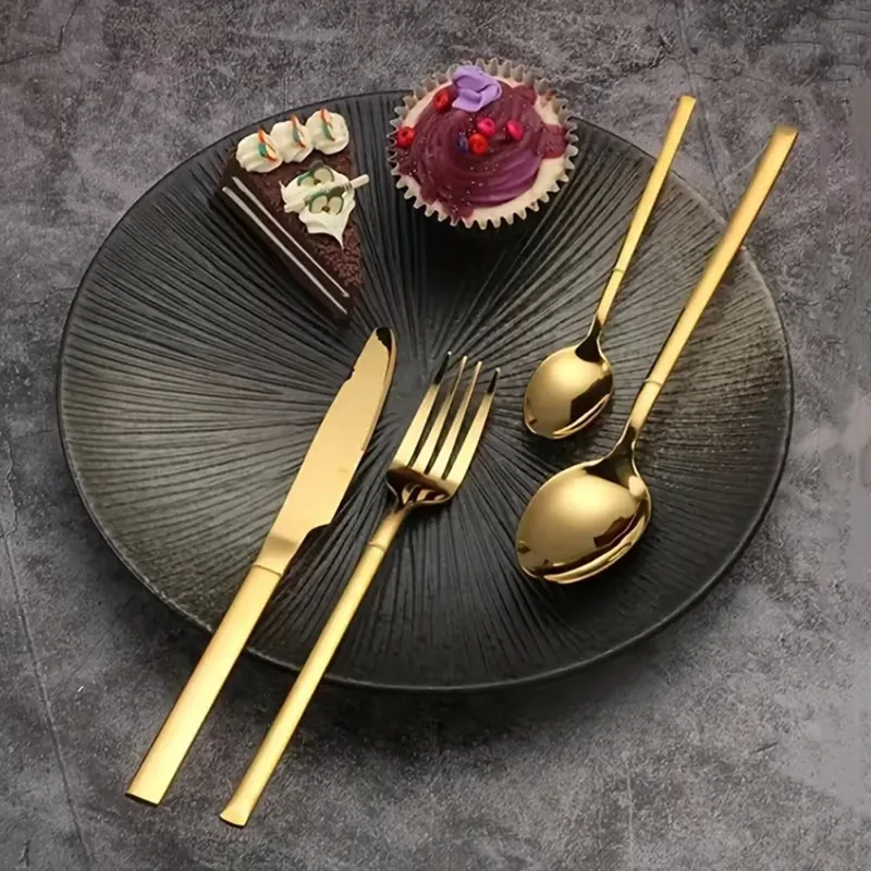 6/24/30PCS Gold Tableware Sets - Coffee Tea And Sugar Canister Set recension och pris