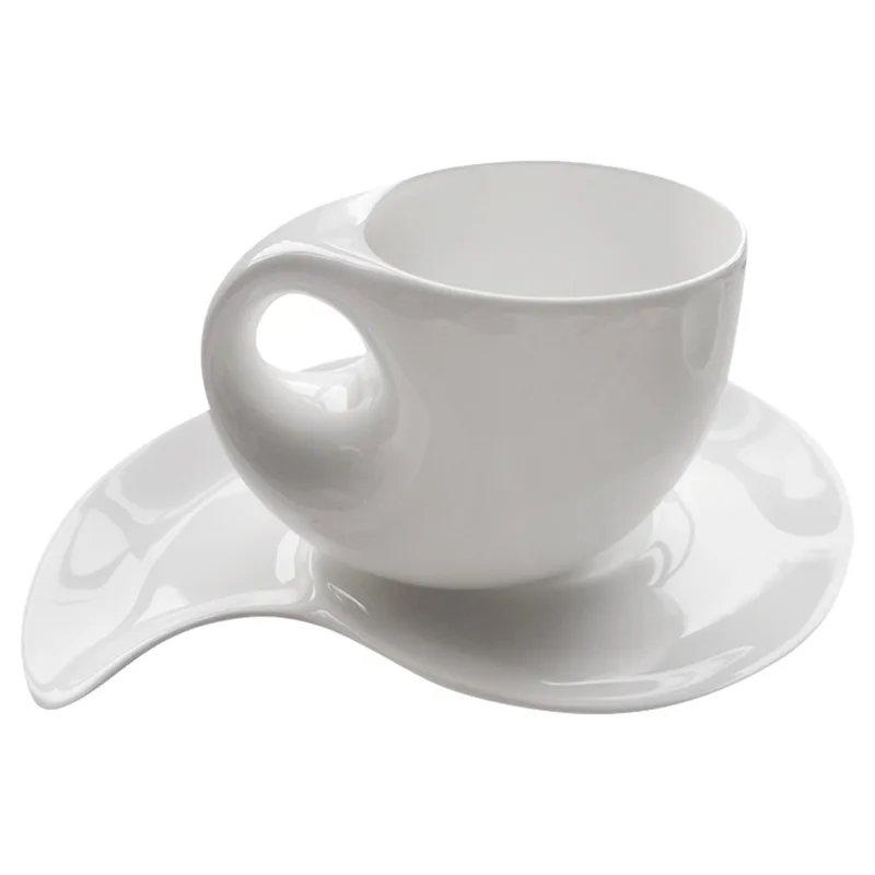 1Set Ceramic Coffee Cup Saucer - Coffee Tea Set recension och pris