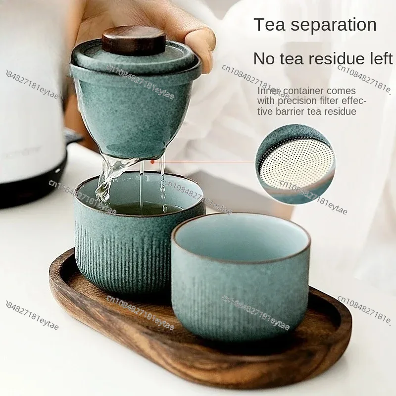 Travel Kung Fu Tea Set Outdoor - Coffee Tea Or recension och pris