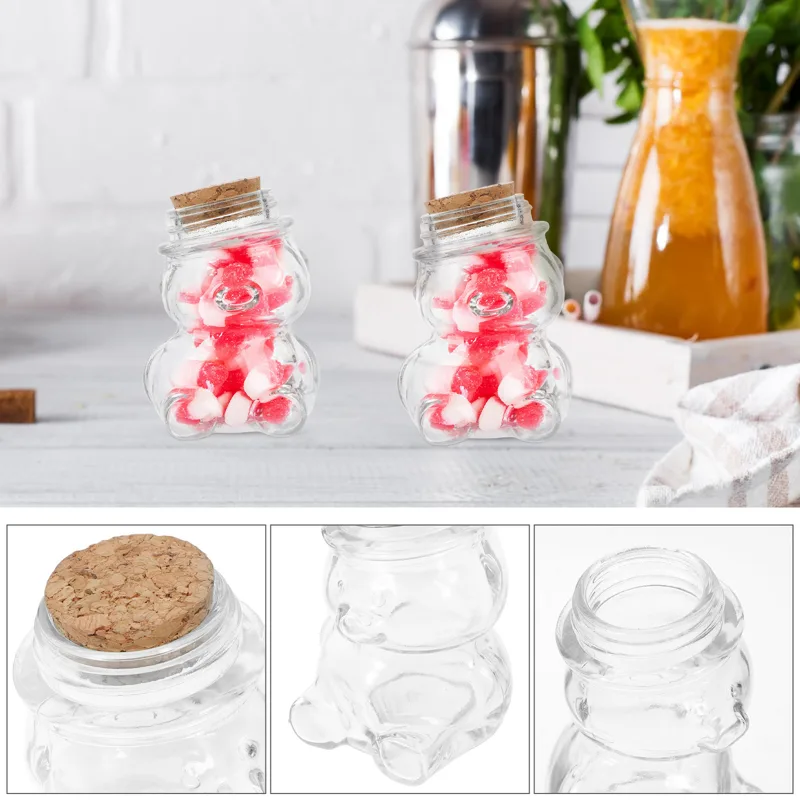 4Pcs Glass Candy Jar Set Trans - Coffee Tea Jars recension och pris