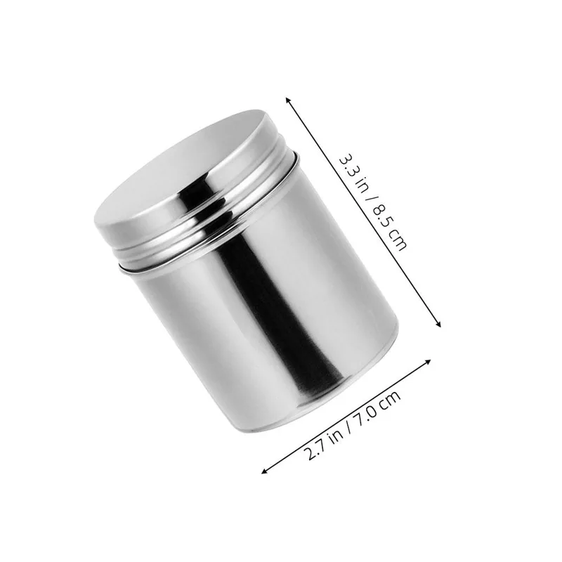 2Pcs Stainless Steel Canisters - Coffee Tea Jars recension och pris