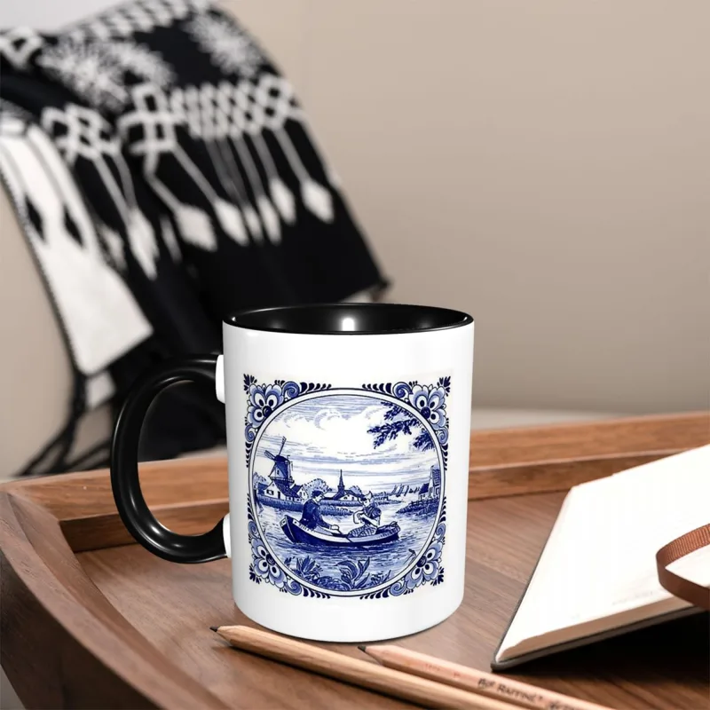 Dutch Blue Delft Windmill Chur - Coffee Tea Friends recension och pris