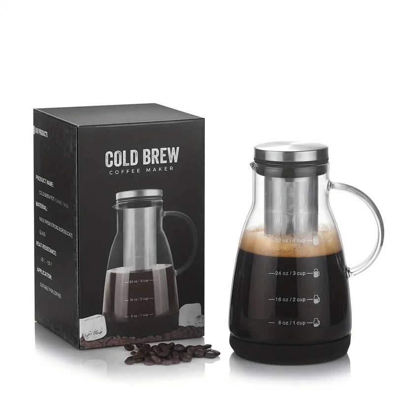 24oz Classic Glass Cold Brew C - Coffee Tea Maker recension och pris
