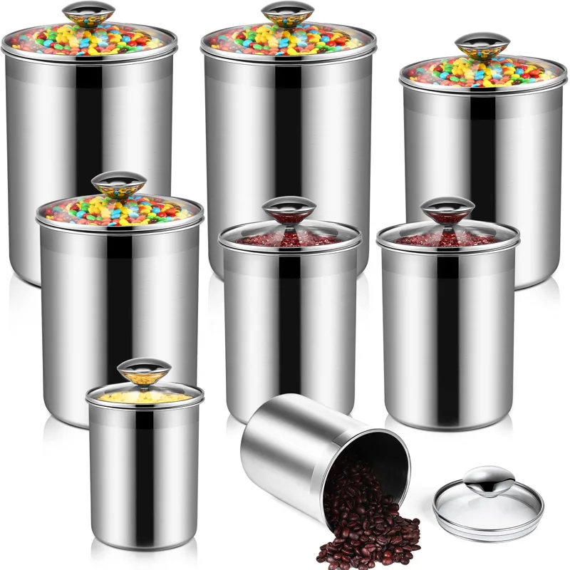 Food Storage Containers Tea Co - Coffee Tea Sugar Set recension och pris