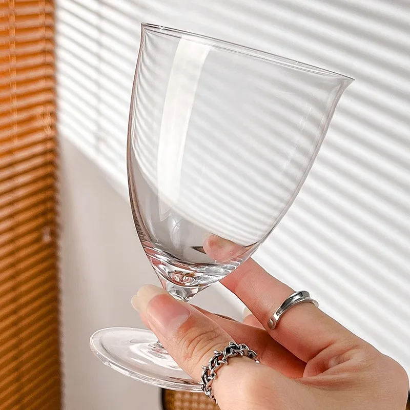 Simple High Foot Glass Cup Rev - Lemon Tea Coffee recension och pris