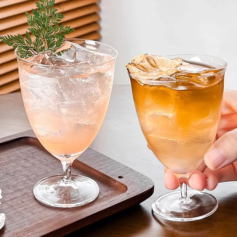 Simple High Foot Glass Cup Rev - Lemon Tea Coffee recension och pris