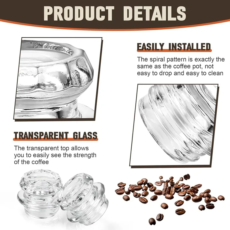 Coffee Percolator Glass Top Re - Coffee & Tea Maker Machine recension och pris