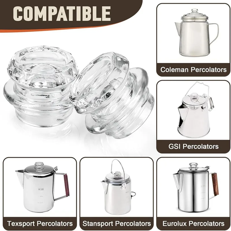 Coffee Percolator Glass Top Re - Coffee & Tea Maker Machine recension och pris