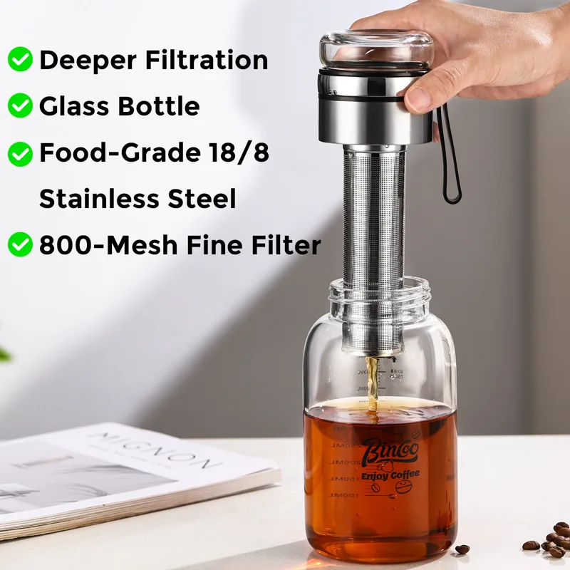 Bincoo Cold Brew Coffee Maker  - Coffee Tea Maker recension och pris