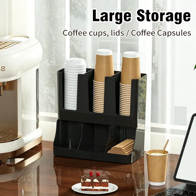 Coffee Station Organizer 6-Com - Tea Coffee Set Up recension och pris