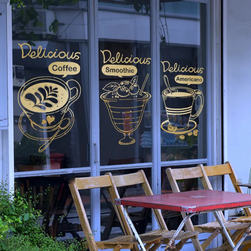 Coffee Shop Sticker Bean Milk  - Coffee Tea Break recension och pris