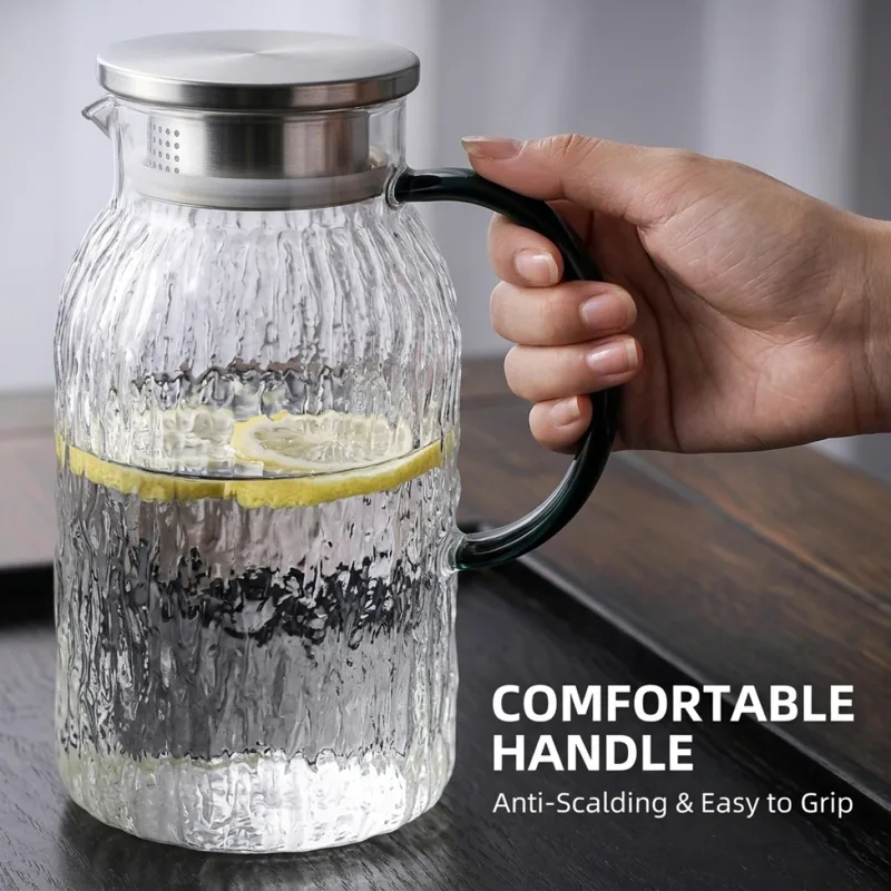 High Borosilicate Glass Pitche - Lemon Tea Coffee recension och pris